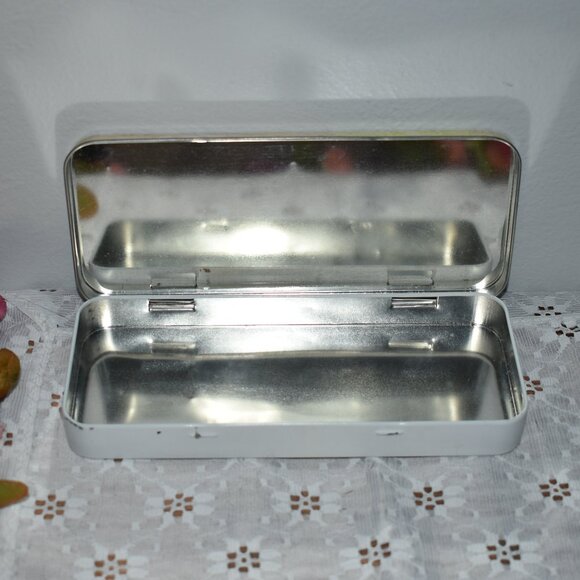 Vintage 1980s Peter Rabbit & Friends Metal Tin Pencil Case Spring Cottage Decor - Picture 9 of 15